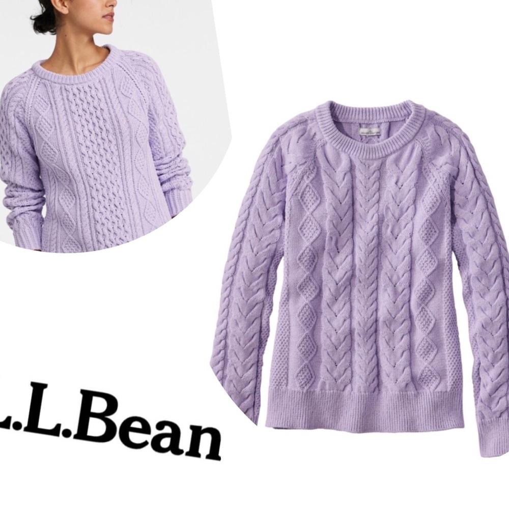 L.L. Bean Signature Fisherman Crewneck